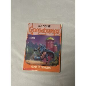 R.L. Stine Goosebumps Attack Of The Mutant Book #25 First Print